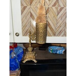 Hollywood Regency Dixie cup dispenser